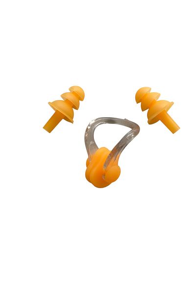 MUBX Silicone Ear Nose Plug Swimming Waterproof Ear Plug Nose Clip Boxed
