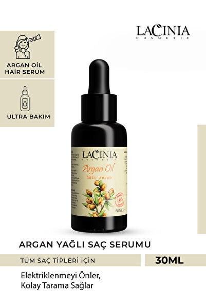 Lacinia Argan Yağlı Saç Serumu 30 ml