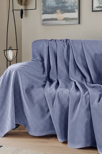 Isessia Husa de canapea Naya 100% bumbac |   Cuvertură de pat |   Pike |   200 x 230 cm