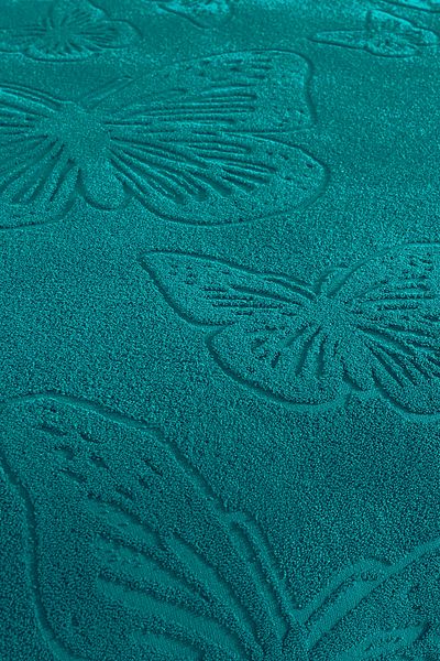 DNZGÜLCAN Kelebek Pique Double 200X220Cm Summer Towel Pique 100% Cotton Soft Bedspread