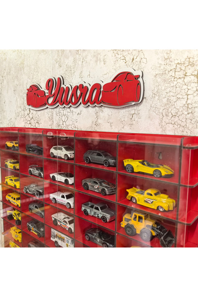 GOOD SIGN Pleksi Kapaklı 1/64 Ölçek 50Araç metal araç Uyumlu Model Oyuncak Ar...