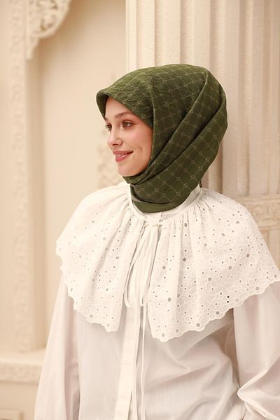 Silk Home Μοτίβο μονόγραμμα Κασκόλ Olinda