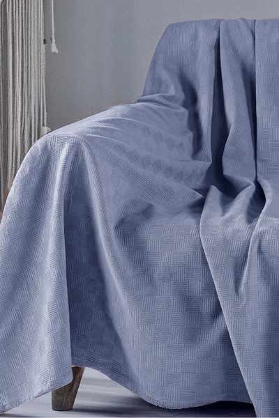 Isessia Husa de canapea Naya 100% bumbac |   Cuvertură de pat |   Pike |   200 x 230 cm