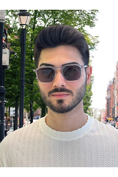 BLACK 8520 C5 52 Black Sunglasses