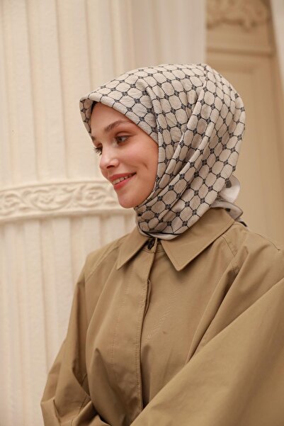 Silk Home Eșarfă Olinda cu model monogramă