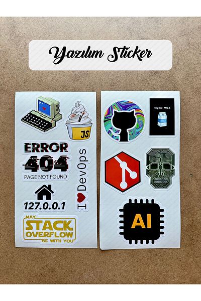 hdsticker Software & Software Developer Software Laptop Notebook Tabletă Etichetă autocolant P8