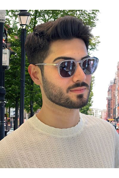BLACK 8520 C5 52 Black Sunglasses