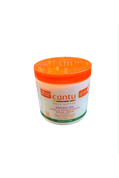 Cantu كانتو كريم بلسم لإصلاح الشعر بزيت الآرجان - 453 جم