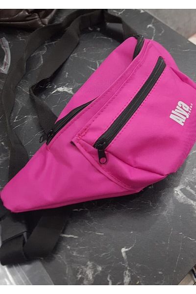 ALYA Fuchsia Unisex Two-Compartment Shoulder and Waist Bag