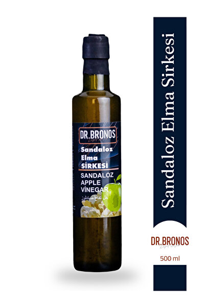 Dr.Bronos Sandaloz Elma Sirkesi 500 ml (DOĞAL FERMANTASYON)