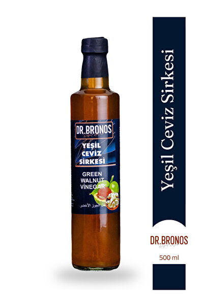 Dr.Bronos Yeşil Ceviz Sirkesi 500 ml (DOĞAL FERMANTASYON)