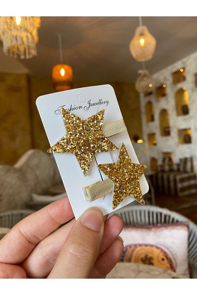 Selda Aksesuar Cataramă cu clipă Golden Star (BABY GOLD STAR)