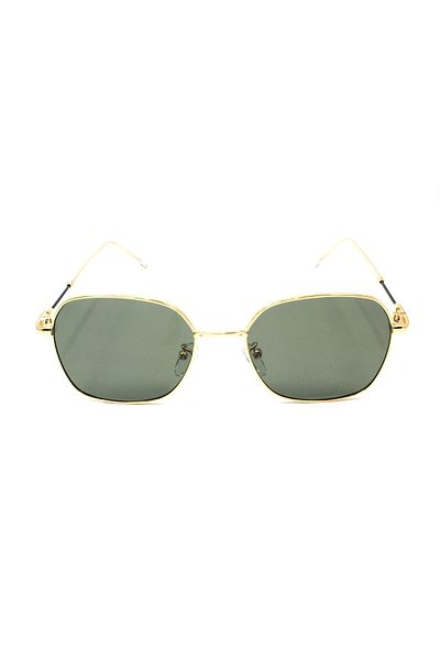 JULIANO Women's Sunglasses 0053GoldGreenJ