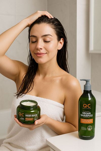 essentialneedsforall Anti Hairloss Repair Vegan Shampoo & Hair Mask Treatment 1000ml