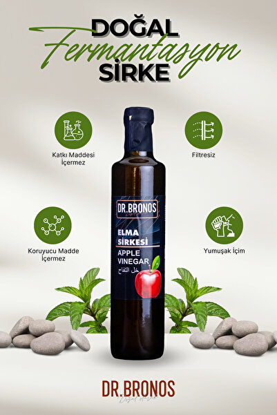 Dr.Bronos Elma Sirkesi 500 ml