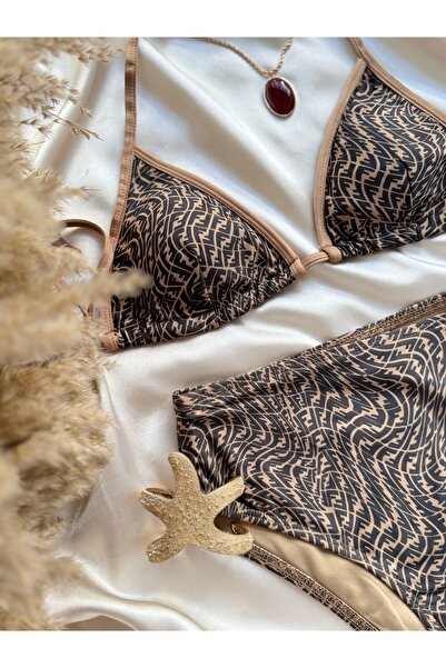 Home Yüksek Bel Toparlayıcı Etkili Bikini Takımı