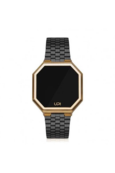 Up! Watch Upwatch Edge Gold Black Two Tone Unisex Kol Saati