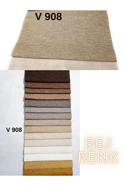 MebelPort Curtain Linen Foundation Rustic and Suitable for Cornice Straight Installation Single Wing