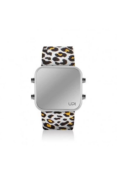 Up! Watch Upwatch LED ميني وايت ليوبارد