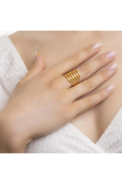 YİĞİTBAŞI Yiğitbaşı Gold 22 Ayar Kaburga Yüzük