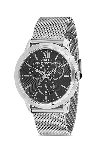 Vialux ساعة يد رجالية Vx530s-04ss