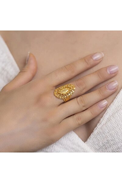 YİĞİTBAŞI Yiğitbaşı Gold 22 Ayar Fancy Dorika Yüzük (3011)