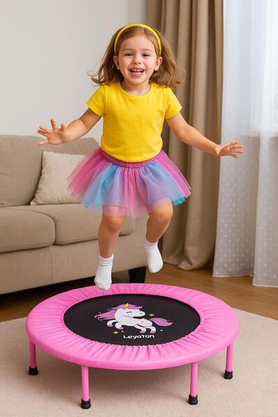 Leyaton Trambolin 92 Cm Deluxe (36 Inç Trambolin) Desenli