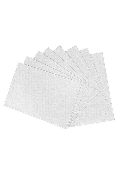 ALPJOY 50X70 Felt Sheet White 10 Pack