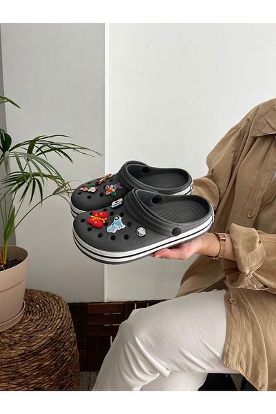 Behtah Kundura Full Orthopedic Cross Slippers Doctor Nurse Daily (1 Ornament on It Will Be Sent)