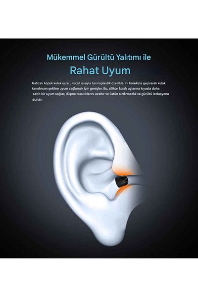 sipariş vakti KZ FT01 طرف الأذن من الإسفنج الذكي 3 مقاسات