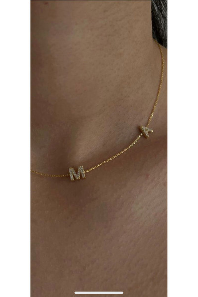 Wind Silver Taşlı Harflerini Seç 925 Ayar