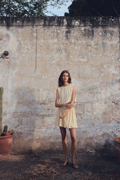 H&M Draped cropped top