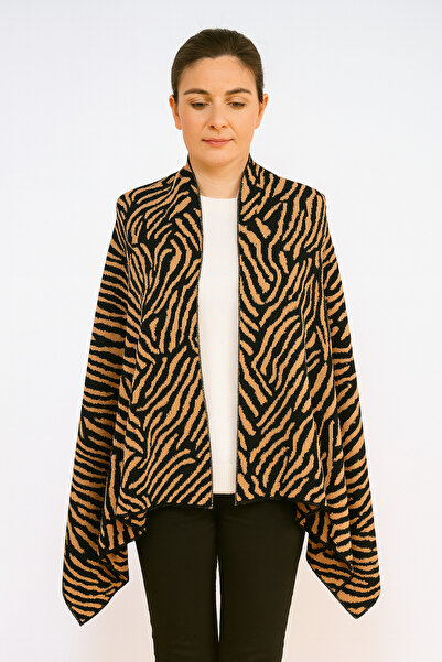 Sebir Moda Şal tricotat cu model zebră