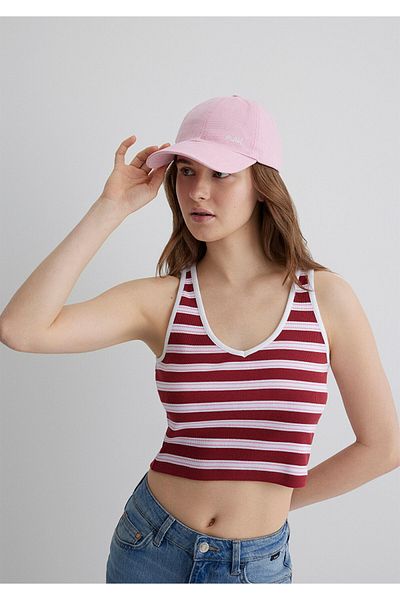 Mavi Pink Hat with Logo Detail 1913306-83868
