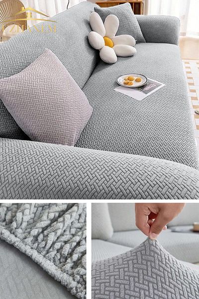 uzhanem Seat Cover Sofa Cover 1 Piece Lycra for 3 Seater Seats High Quality