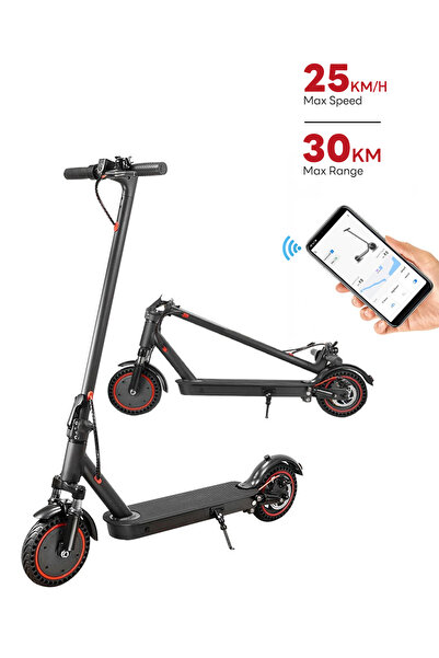 ETG 8.5" Electric Scooter for Adults, 350W Brushless Motor, 25km/h & 25-30km ...