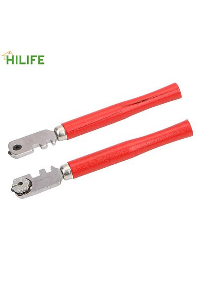 Choice Professional Glass Tile Cutter Window Craft Wooden Handle 130mm For Hand Tool Diamond Tipped 1Pcs...