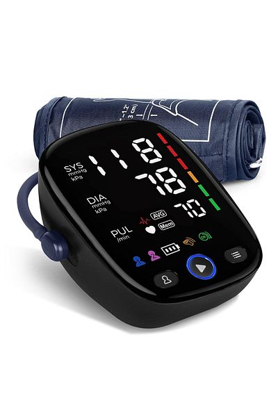 Choice BP103-Black Digital Blood Pressure Monitor Upper Arm Automatic BP Cuff Machine Tonometer LED Sphygmo