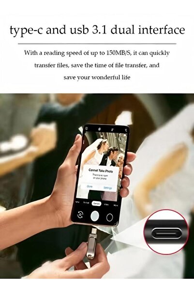 Generic Flash Drive, Usb 2.0 Pen Drive, Typec Dual Purpose Metal Memory Stick, 360° Rotatable, 512gb