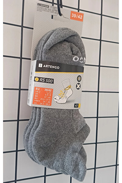 Decathlon 3 ) ÇİFT RS 500   tenis çorabı kısa konçlu unisex