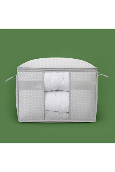 Genel Markalar Home Pencere Detaylı Kazak Hurcu - Gri - 45x40x30 cm
