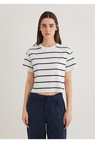 Mavi T-Shirt Crew Neck Crop / Κοντή εφαρμογή 1612260 -86694