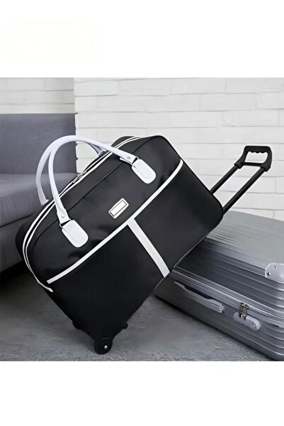 Generic 2in1 Suitcase For Men And Women, Large Capacity Handbag With Adjustable Pull Rod Portable Lug