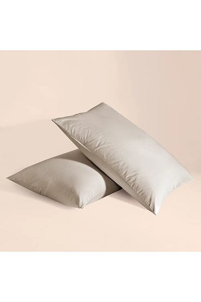 Penelope 100% βαμβακερή μαξιλαροθήκη Percale 2 τεμαχίων Stone Color - Pure Series