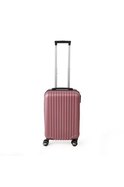 Hoffmanns Travel Line Kabin Boy ABS Valiz - Gülkurusu - 57x37x23 cm