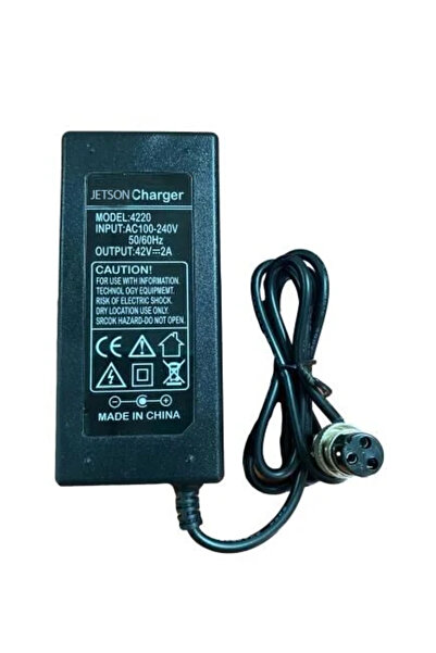 ONVO Ov006 Ov007 Modelleriyle Uyumlu 42v-2a Scooter Şarj Cihazı Jetson