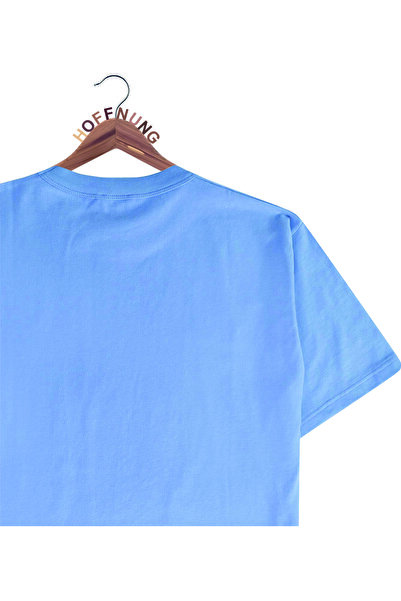 HOFFNUNG Μπλουζάκι Unisex Ανδρικό/Γυναικείο με λαιμόκοψη μάρκας HOFFNUNG με τύπωμα oversized