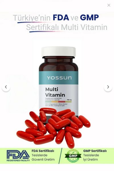 yossun Capsule Containing Multivitamins - Food Supplement