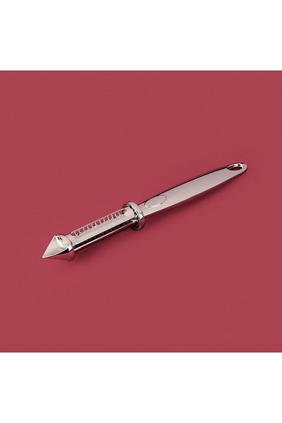 Tohana Double Blade Side Peeler - Silver - 18 cm