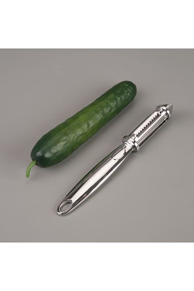 AROW Chrome Vertical Peeler - Gray
